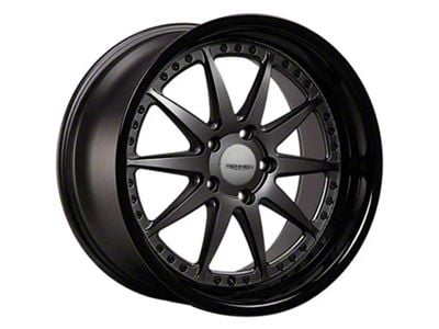 Rennen CSL-1 Matte Gunmetal with Gloss Black Lip Wheel; 20x8.5; 35mm Offset (15-23 Mustang GT, EcoBoost, V6)